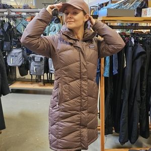 Patagonia Down With It winter coat puffer parka in Dusky Brown